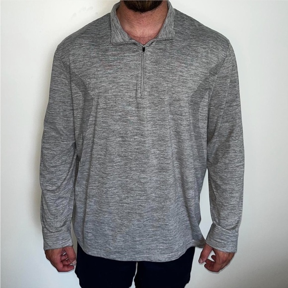 PGA Tour Gray Quarter-Zip Pullover size XXL - Picture 1 of 8